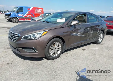 2017 Hyundai Sonata Se z USA, uszkodzony, nr VIN 5NPE24AF1HH503769